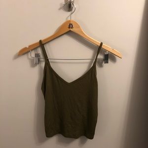 Forever 21 Olive Knit Cami